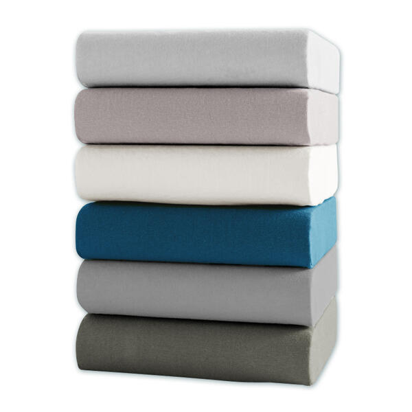 Interlock Doppeljersey-Spannbetttuch