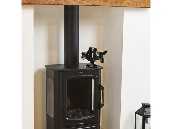 6 Blade Double Stove Fan