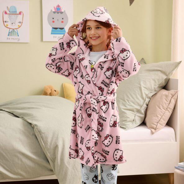 HELLO KITTY(R) 				Peignoir