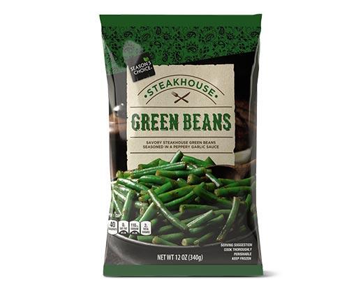 Specially Selected 
 Steakhouse Whole Green Beans or Kung Pao Broccoli