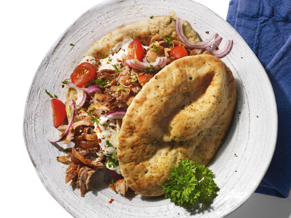 Frisches Gyros