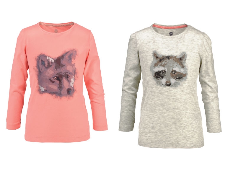 LUPILU Girls' Long-Sleeved Tops
