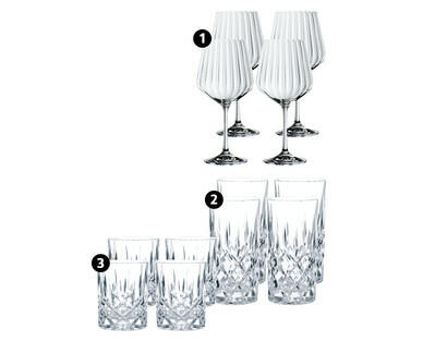 NACHTMANN FINE BAVARIAN CRYSTAL 
 VERRES À GIN
