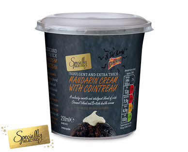 Specially Selected Extra Thick Mandarin Cream with Cointreau