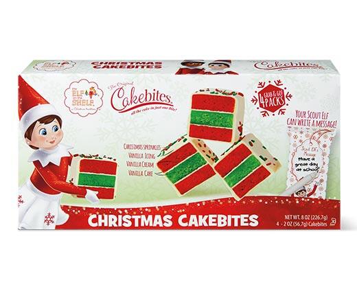 Cakebites Elf on the Shelf Christmas Cake Bites - Aldi - US - Specials ...