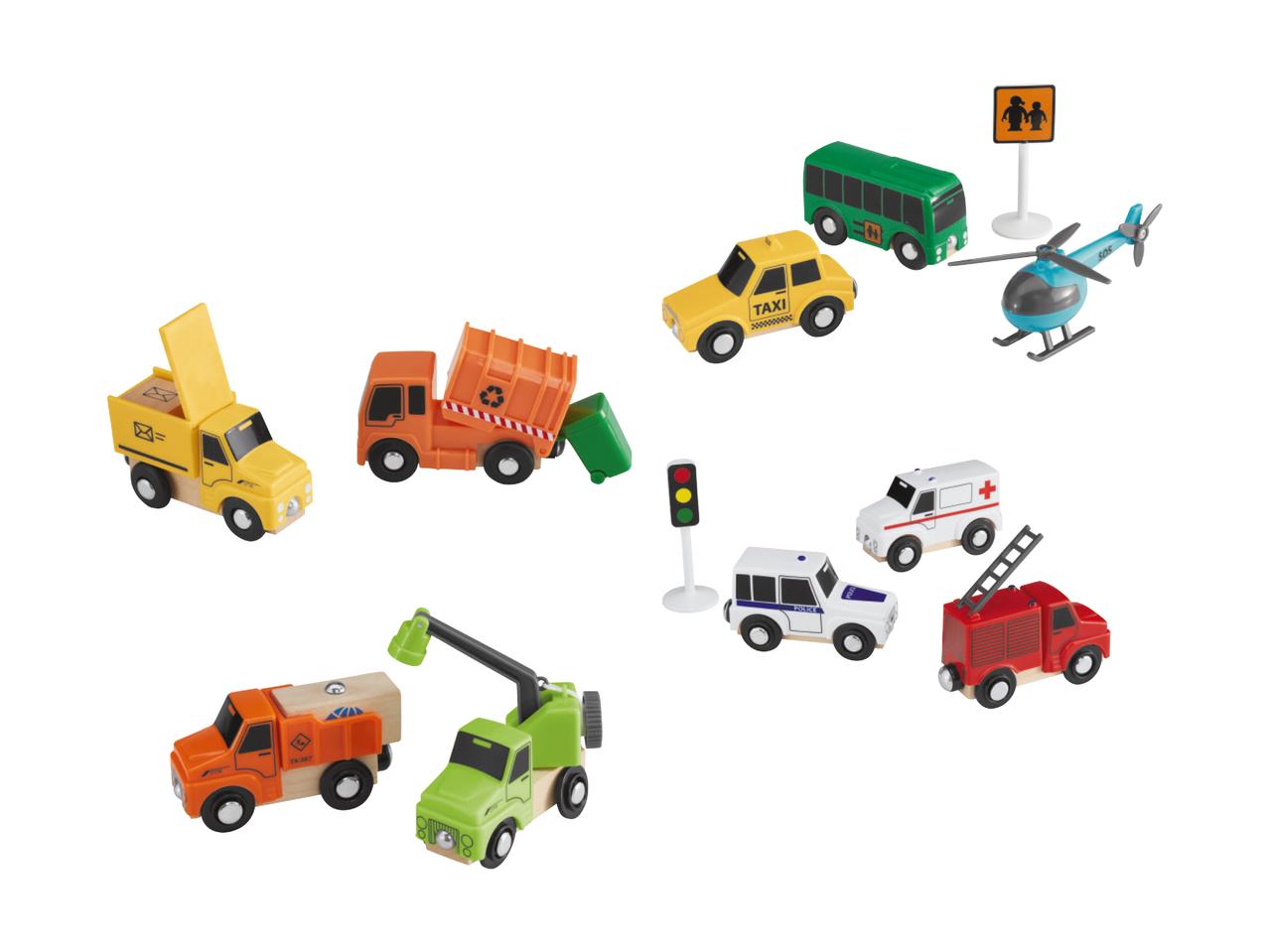 PLAYTIVE JUNIOR Wooden Toy Vehicles