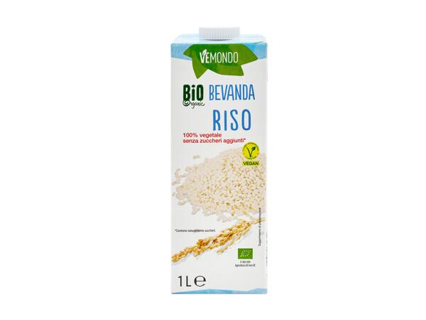 Organic rice drink