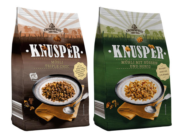 CROWNFIELD Premium Knusper-Müsli