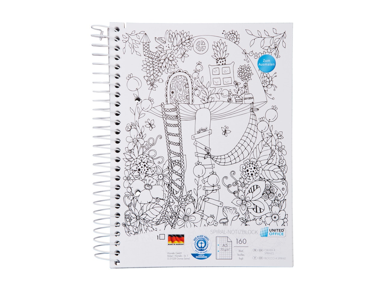 United Office Spiral-Bound Notepad1