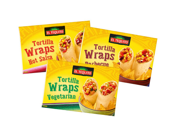 Filled Tortilla Wraps