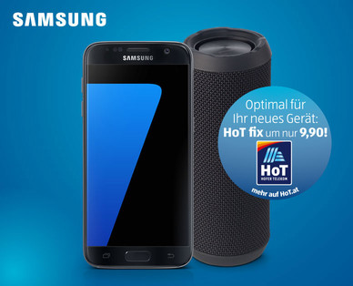 SAMSUNG Galaxy S7 inkl. JBL Flip3 Bluetooth(R)-Lautsprecher*