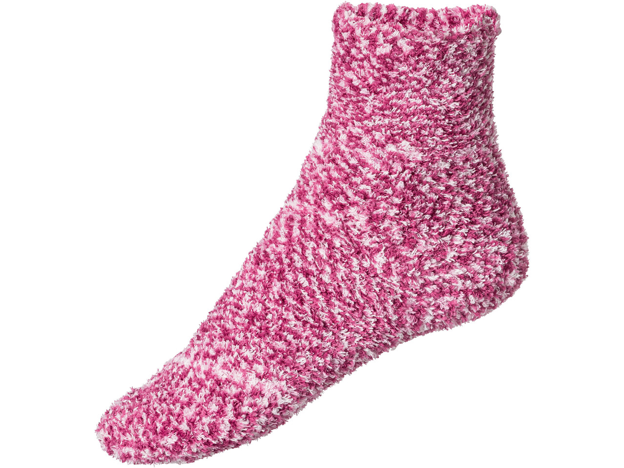 Ladies' Fluffy Socks, 2 pairs