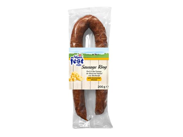 Pork & Beef Smoked Sausage Ring