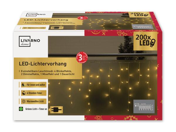 LED-Lichtervorhang