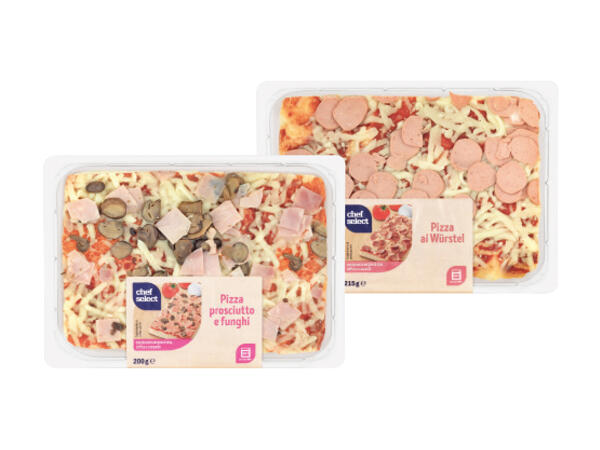 Chilled pizza