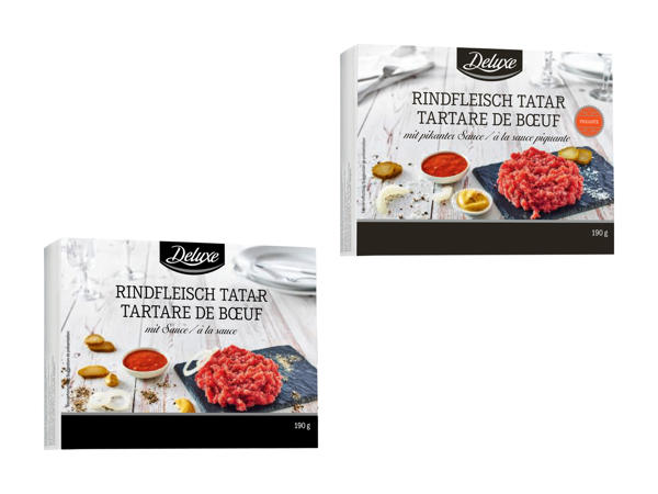 Tartare di carne di manzo