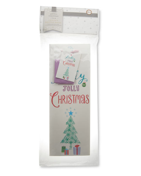 Candy Christmas Bottle Bags 5-Pack