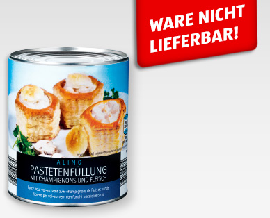 ALINO Pastetenfüllung