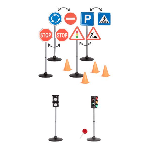 TOYLINO(R) Panneaux de signalisation, feu de circulation ou radar