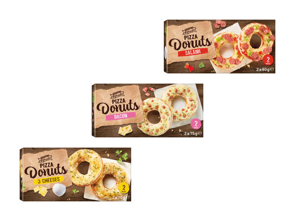 Pizza donuts
