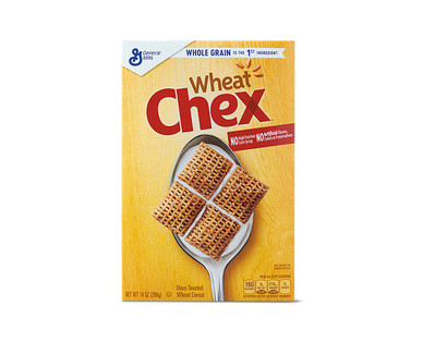 General Mills Honey Nut or Wheat Chex Cereal