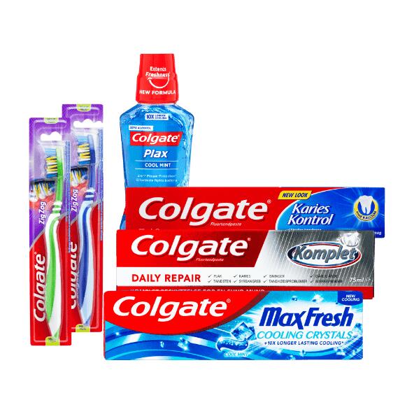 COLGATE 	 				Tandpleje