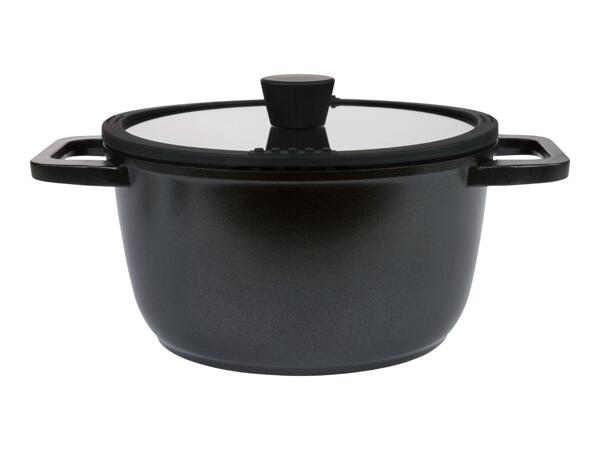 Silvercrest Black Cast Aluminium Casserole Dish