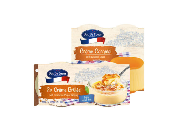 Crème Brûlée