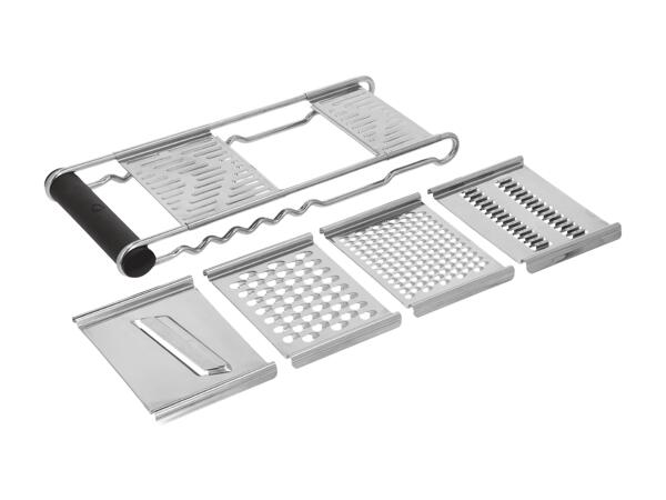 Râpe multifonctions en acier inoxydable premium