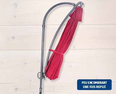 Parasol en aluminium, 3 m Ø GARDENLINE(R)