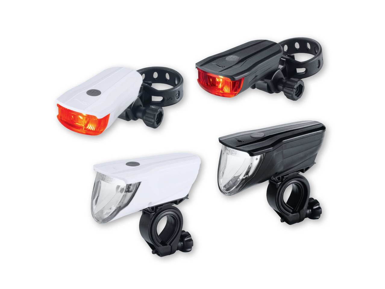 Crivit LED Bike Light Set