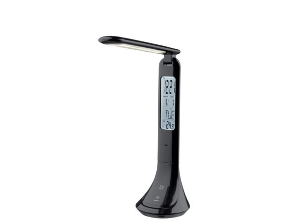 LED Table Lamp With Clock