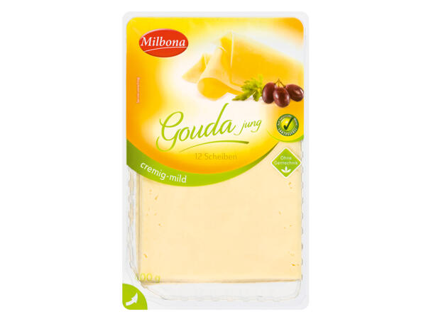 Gouda in Scheiben