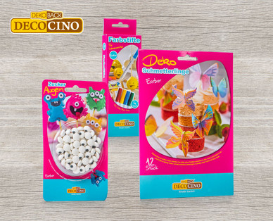 DECOCINO Essbares Zuckerdekor/ Farbstifte