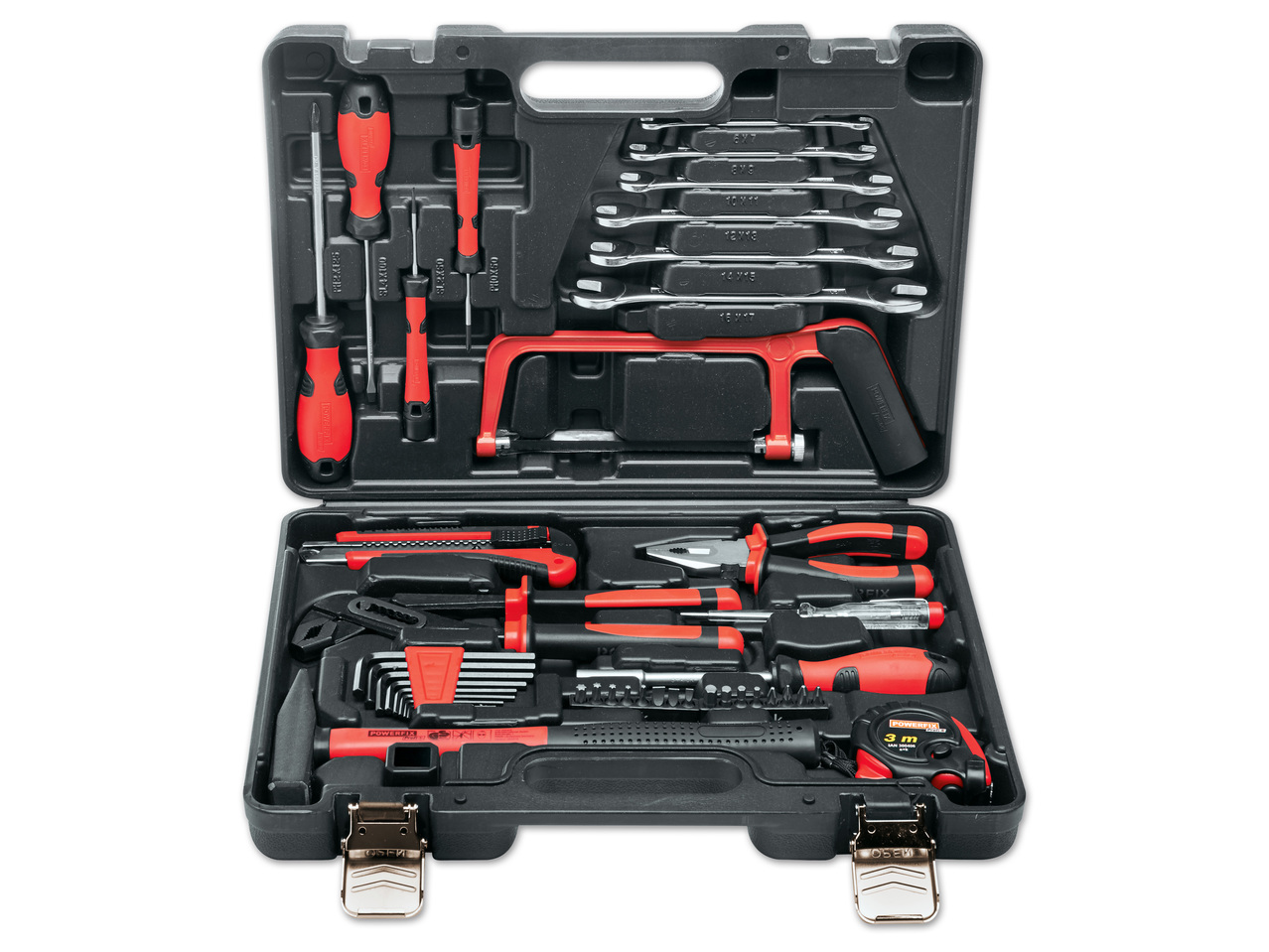 POWERFIX(R)PROFI+ Universal-Werkzeugkoffer, 45-teilig