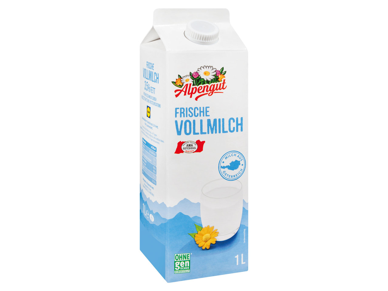 ALPENGUT Frische Vollmilch