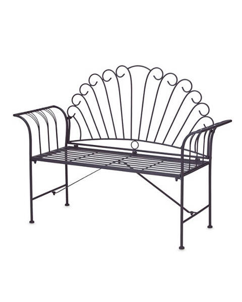 Decorative Metal Bench