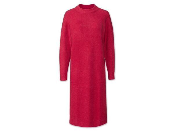 Damen Grobstrick-Pulloverkleid