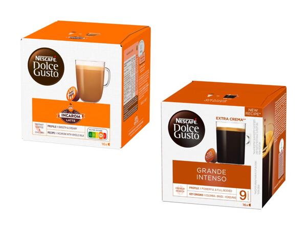 Capsules de café Dolce Gusto Nescafé