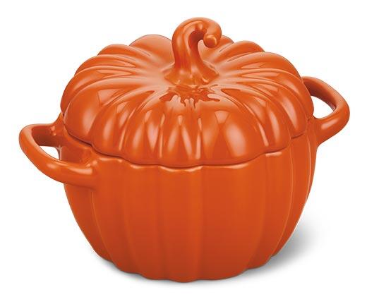 Crofton Small Pumpkin Casserole Dish 0.8 Qt.