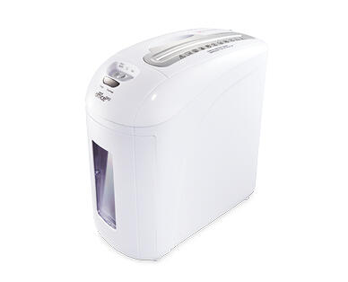 White Cross-Cut Paper Shredder
