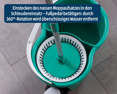 EASYHOME Power-Wischmopp-Set