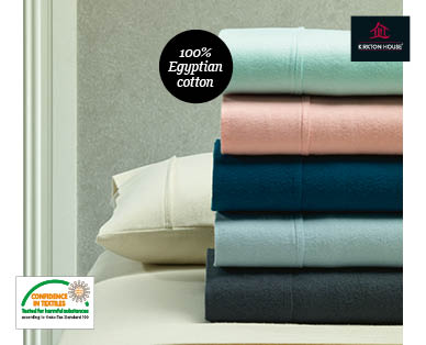 Flannelette Fitted Sheet Set - Queen Size