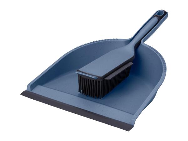 Livarno Home Dustpan & Brush Set - Blue