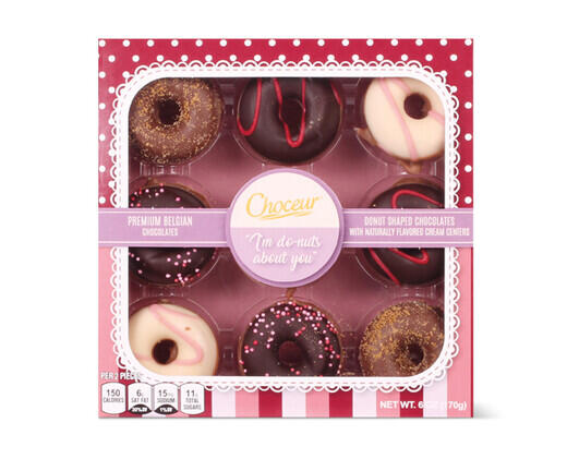 Choceur Chocolate Donuts and Pie Slices