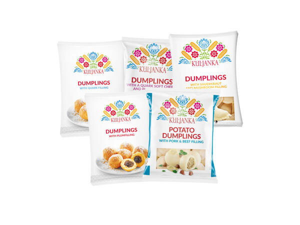 Dumplings med plommon
