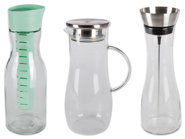 Wasserkaraffe oder Fruchtsaftkrug, ca. 1 l