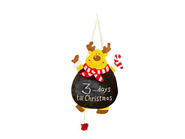 Christmas Countdown Chalk Board