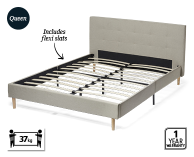 Fabric Bed Frame – Queen