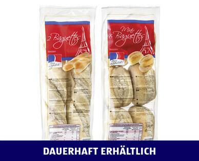 BON APPÉTIT! 
 MINI BAGUETTES